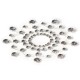 Bijoux Indiscrets Mimi Rhinestone Pasties Silver Bijoux Indiscrets Mimi Rhinestone Pasties Silver
