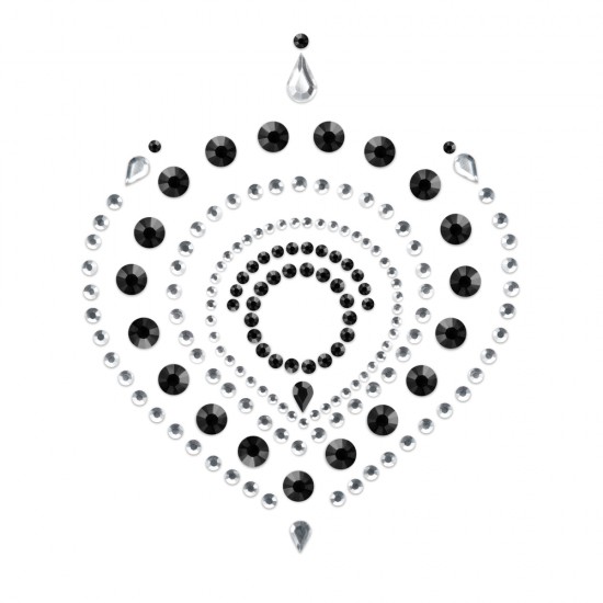 Bijoux Indiscrets Flamboyant Rhinestone Jewellery Black Silver Bijoux Indiscrets Flamboyant Rhinestone Jewellery Black Silver