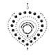 Bijoux Indiscrets Flamboyant Rhinestone Jewellery Black Silver Bijoux Indiscrets Flamboyant Rhinestone Jewellery Black Silver