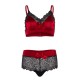 Leg Avenue Satin Spandex Bralette String Leg Avenue Satin Spandex Bralette String