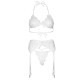 Leg Avenue Bra Top Garterbelt and GString Leg Avenue Bra Top Garterbelt and GString