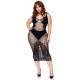 Leg Avenue Dual Strap Halter Dress Plus Size UK 14 to 18 Leg Avenue Dual Strap Halter Dress Plus Size UK 14 to 18