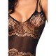 Leg Avenue Strappy Rose Lace Bodystocking UK 6 to 12 Leg Avenue Strappy Rose Lace Bodystocking UK 6 to 12