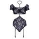Leg Avenue 2 Piece Lace Bandeau and Teddy Set Leg Avenue 2 Piece Lace Bandeau and Teddy Set