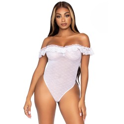 Leg Avenue Off the Shoulder Teddy UK 6 to 12 Leg Avenue Off the Shoulder Teddy UK 6 to 12