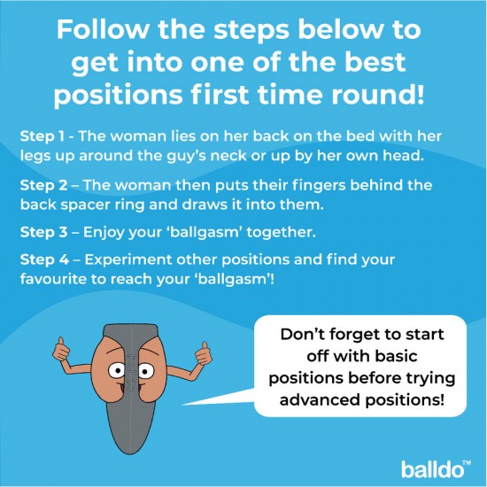 Balldo The Worlds First Ball Dildo Steel Grey Balldo The Worlds First Ball Dildo Steel Grey