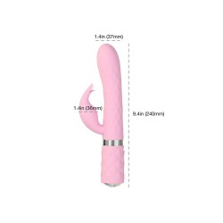 Pillow Talk Lively Rabbit Vibrator Pink Pillow Talk Lively Rabbit Vibrator Pink
