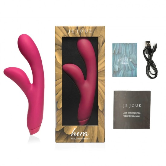 Je Joue Hera Sleek Rabbit Vibrator Pink Je Joue Hera Sleek Rabbit Vibrator Pink