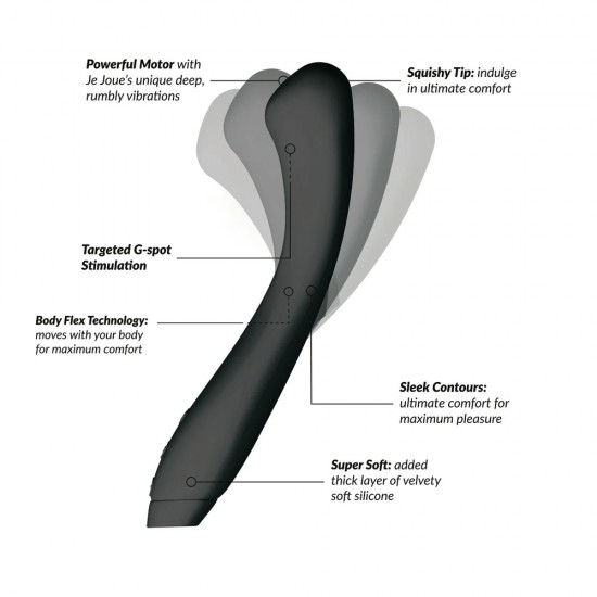 Je Joue Juno Flex Sleek GSpot Vibrator Je Joue Juno Flex Sleek GSpot Vibrator