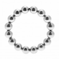 Master Series Meridian Stainless Steel Beaded Cock Ring SM Master Series Meridian Stainless Steel Beaded Cock Ring SM