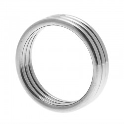 Master Series Echo Stainless Steel Triple Cock Ring ML Master Series Echo Stainless Steel Triple Cock Ring ML