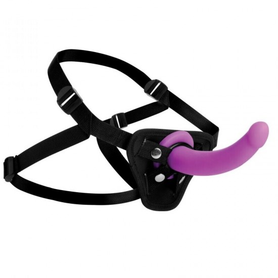 XR Navigator U Strap On GSpot Dildo and Harness XR Navigator U Strap On GSpot Dildo and Harness