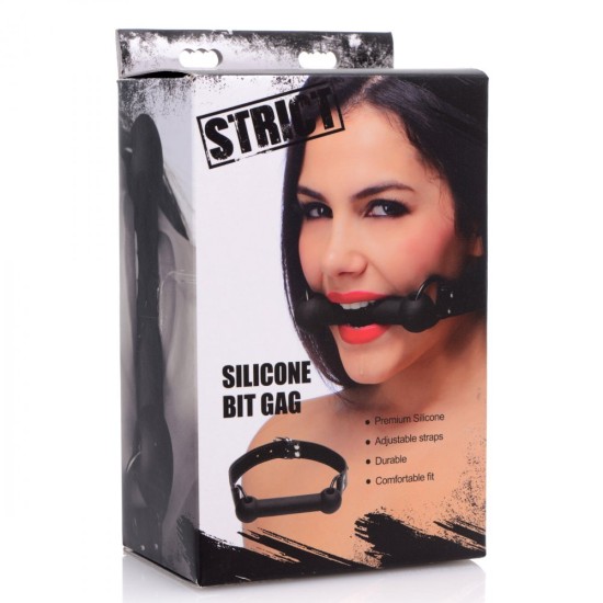 XR Strict Silicone Bit Gag XR Strict Silicone Bit Gag