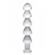 Master Series Drops Anal Links Glass Dildo Master Series Drops Anal Links Glass Dildo