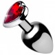 XR Booty Sparks Red Heart Medium Anal Plug XR Booty Sparks Red Heart Medium Anal Plug