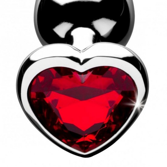 XR Booty Sparks Red Heart Medium Anal Plug XR Booty Sparks Red Heart Medium Anal Plug