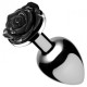 XR Booty Sparks Black Rose Anal Plug Large XR Booty Sparks Black Rose Anal Plug Large