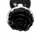 XR Booty Sparks Black Rose Anal Plug Small XR Booty Sparks Black Rose Anal Plug Small