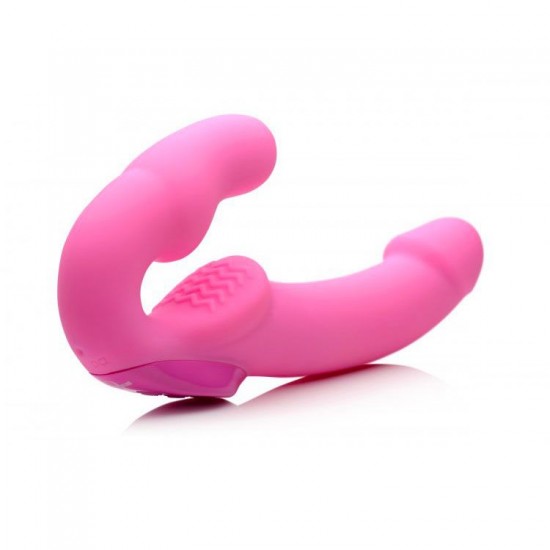 XR Strap U Urge Rechargeable Vibrating Strapless Strap On XR Strap U Urge Rechargeable Vibrating Strapless Strap On