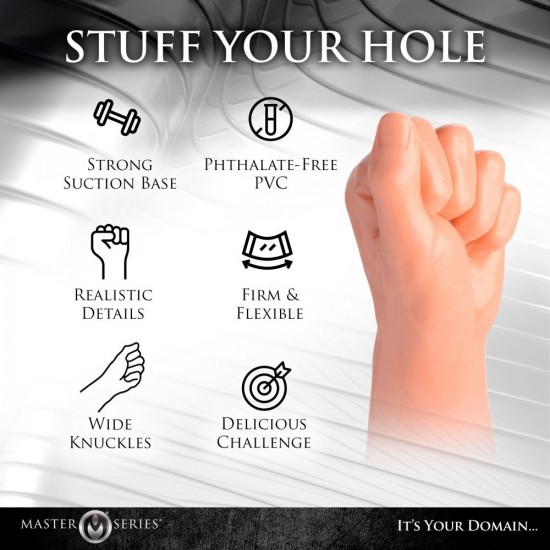Master Series Clenched Fist Dildo Master Series Clenched Fist Dildo