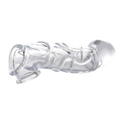 Size Matters 2 Inch Clear Penis Extender Sleeve Size Matters 2 Inch Clear Penis Extender Sleeve