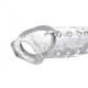 Size Matters 3 Inch Clear Penis Extender Sleeve Size Matters 3 Inch Clear Penis Extender Sleeve
