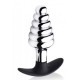 Master Series Dark Hive Metal And Silicone Ribbed Anal Plug Master Series Dark Hive Metal And Silicone Ribbed Anal Plug