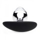 Master Series Dark Hive Metal And Silicone Ribbed Anal Plug Master Series Dark Hive Metal And Silicone Ribbed Anal Plug