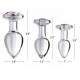XR Pink Gem Glass Anal Plug Set XR Pink Gem Glass Anal Plug Set