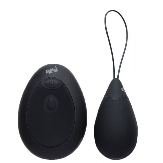 XR 10X Silicone Vibrating Egg Black XR 10X Silicone Vibrating Egg Black