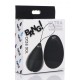 XR 10X Silicone Vibrating Egg Black XR 10X Silicone Vibrating Egg Black