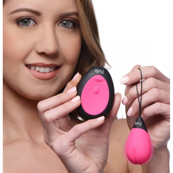 XR 10X Silicone Vibrating Egg Pink XR 10X Silicone Vibrating Egg Pink