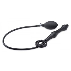 Master Series Devils Rattle Inflatable Anal Plug With Cock Ring Master Series Devils Rattle Inflatable Anal Plug With Cock Ring