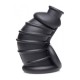 Master Series Dark Chamber Silicone Chastitys Cage Master Series Dark Chamber Silicone Chastitys Cage