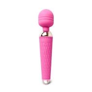 10 Speed Rechargeable Magic Wand Pink