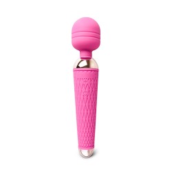10 Speed Rechargeable Magic Wand Pink