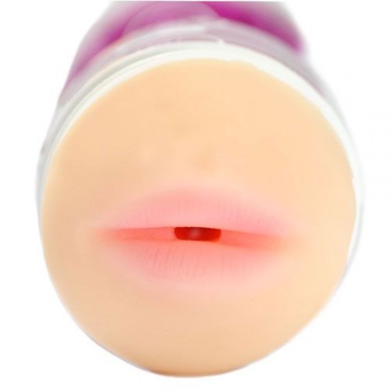 Portable Masturbator With Mouth Opening Portable Masturbator With Mouth Opening