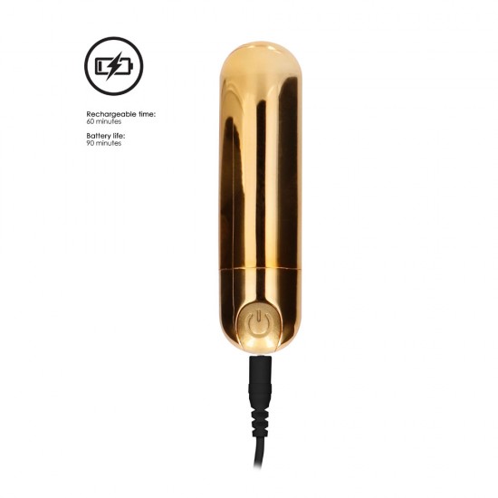 10 speed Rechargeable Bullet Gold 10 speed Rechargeable Bullet Gold