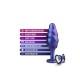 Anal Adventures Matrix Bumped Bling Butt Plug Anal Adventures Matrix Bumped Bling Butt Plug