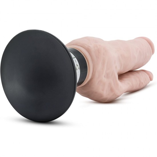 Dr. Skin 7 Inch Dual Penetrating Vibrating Dildo Dr. Skin 7 Inch Dual Penetrating Vibrating Dildo