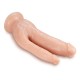 Dr. Skin Dual 8 Inch Dual Penetrating Dildo With Suction Cup Dr. Skin Dual 8 Inch Dual Penetrating Dildo With Suction Cup