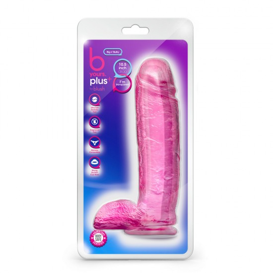B Yours Plus Big N Bulky 10.5 Inch Dildo B Yours Plus Big N Bulky 10.5 Inch Dildo