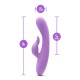 Blush Evelyn Powerful Dual Stimulator Vibe Blush Evelyn Powerful Dual Stimulator Vibe