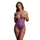 Le Desir Bliss Open Cup Strappy Teddy Purple UK 6 to 14 Le Desir Bliss Open Cup Strappy Teddy Purple UK 6 to 14