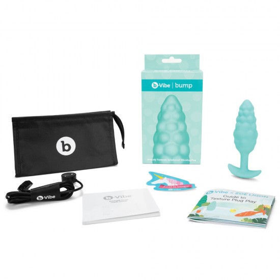 B Vibe Bump Textured Butt Plug B Vibe Bump Textured Butt Plug
