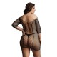 Le Desir Duo Net Sleeved Mini Dress UK 14 to 20 Le Desir Duo Net Sleeved Mini Dress UK 14 to 20
