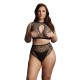 Le Desir Duo Net Key Hole Bra Set UK 14 to 20 Le Desir Duo Net Key Hole Bra Set UK 14 to 20
