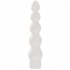 White Nights 7 Inch Ribbed Anal Vibrator