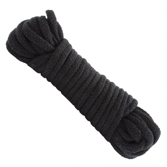 Japanese Style Bondage Rope In Black Japanese Style Bondage Rope In Black