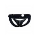 Male Basics Dngeon Peekaboo Jock Black One Size Male Basics Dngeon Peekaboo Jock Black One Size